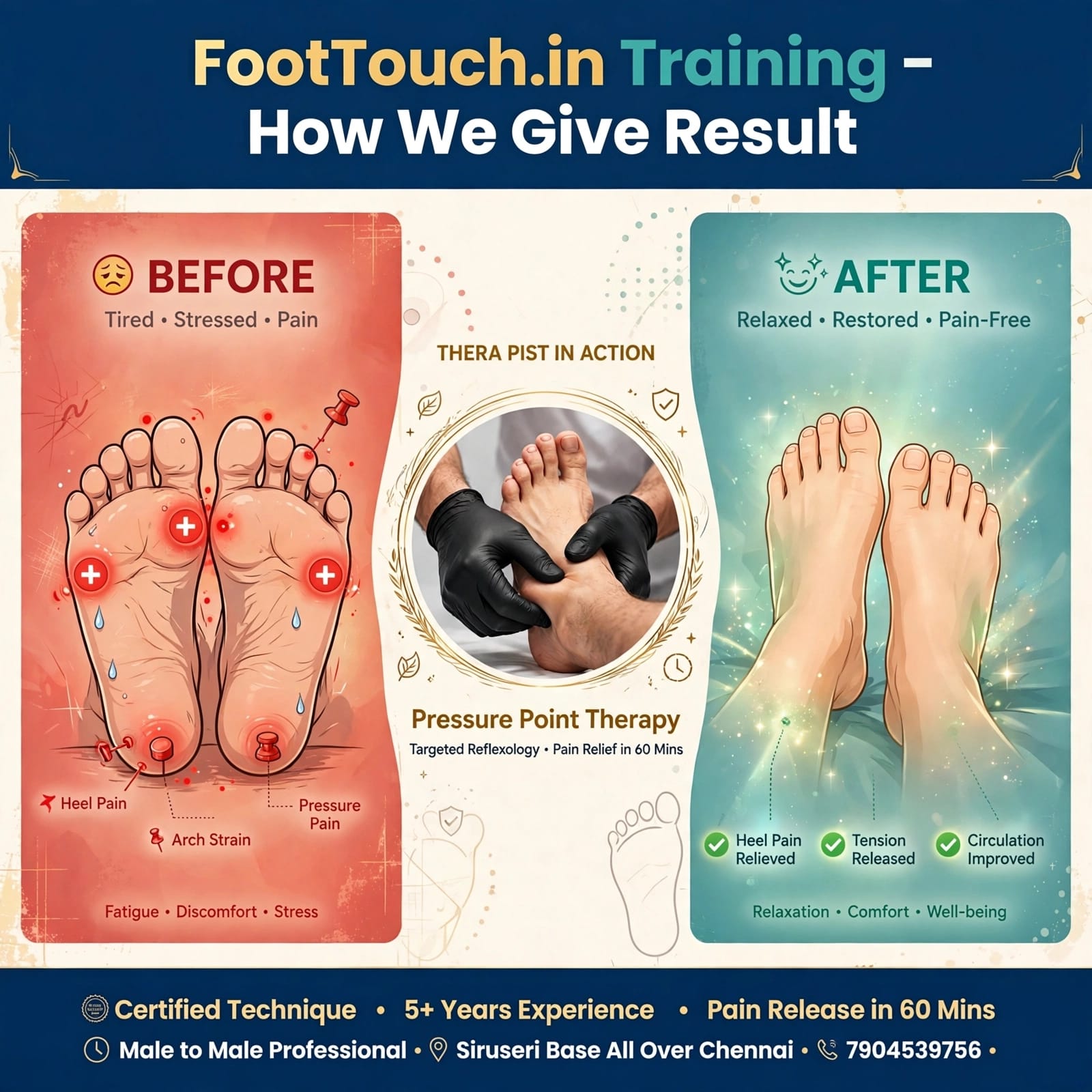 How We Give Result In 60 Mins? — FootTouch.in Training Method!