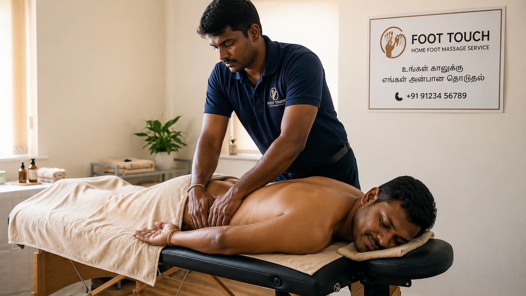 Male to Male Doorstep Massage Session